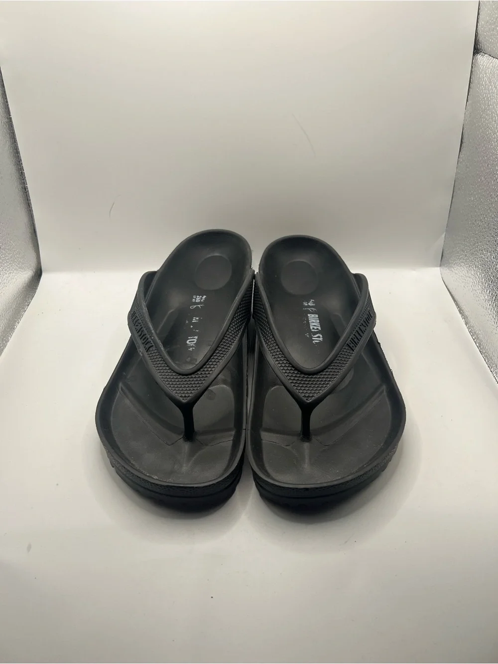 Birkenstock Black Men's Foam Thong Sandals
